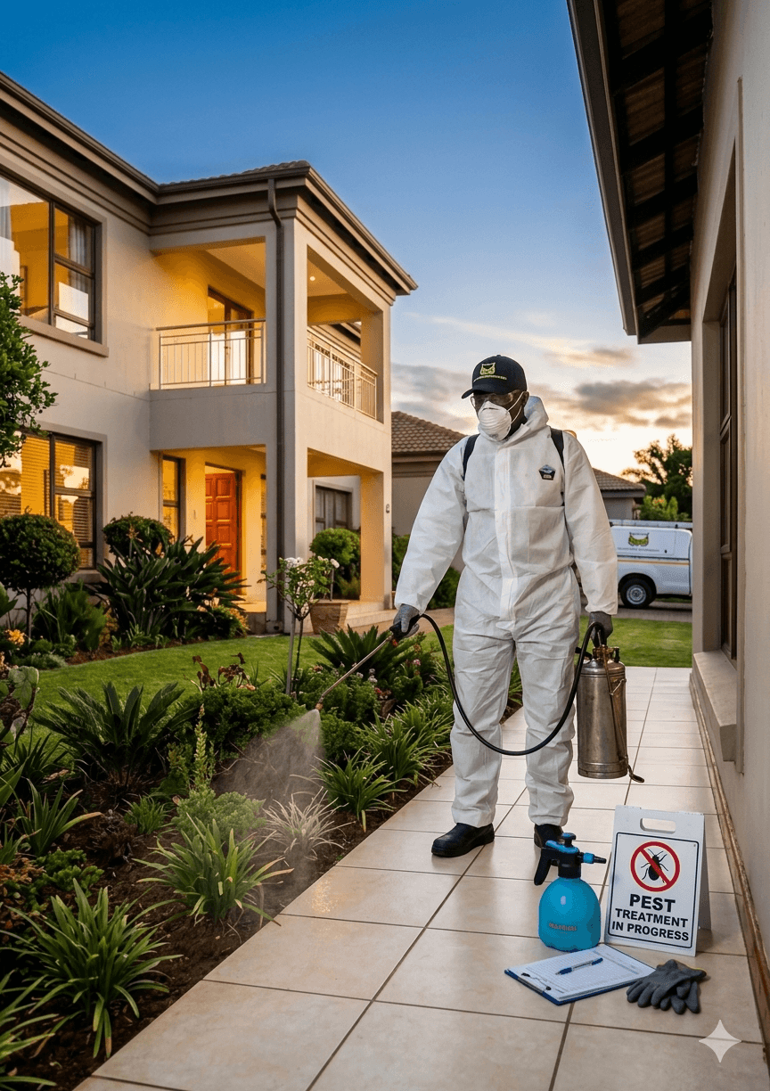 Professional pest control service